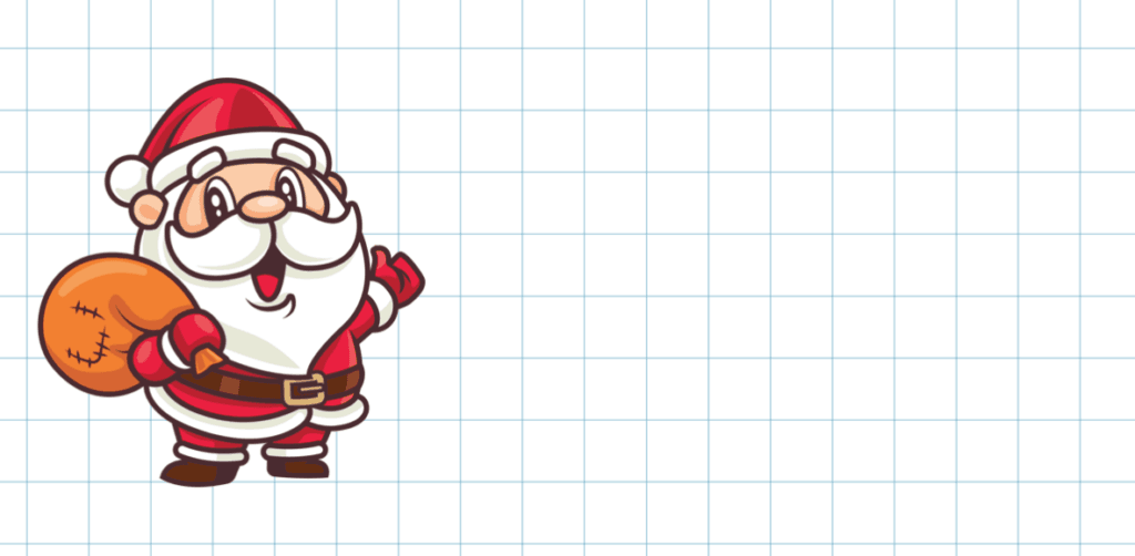 Free printable Christmas Address Label Paper lines