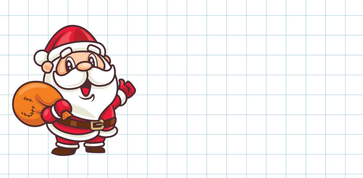 Free printable Christmas Address Label Paper lines