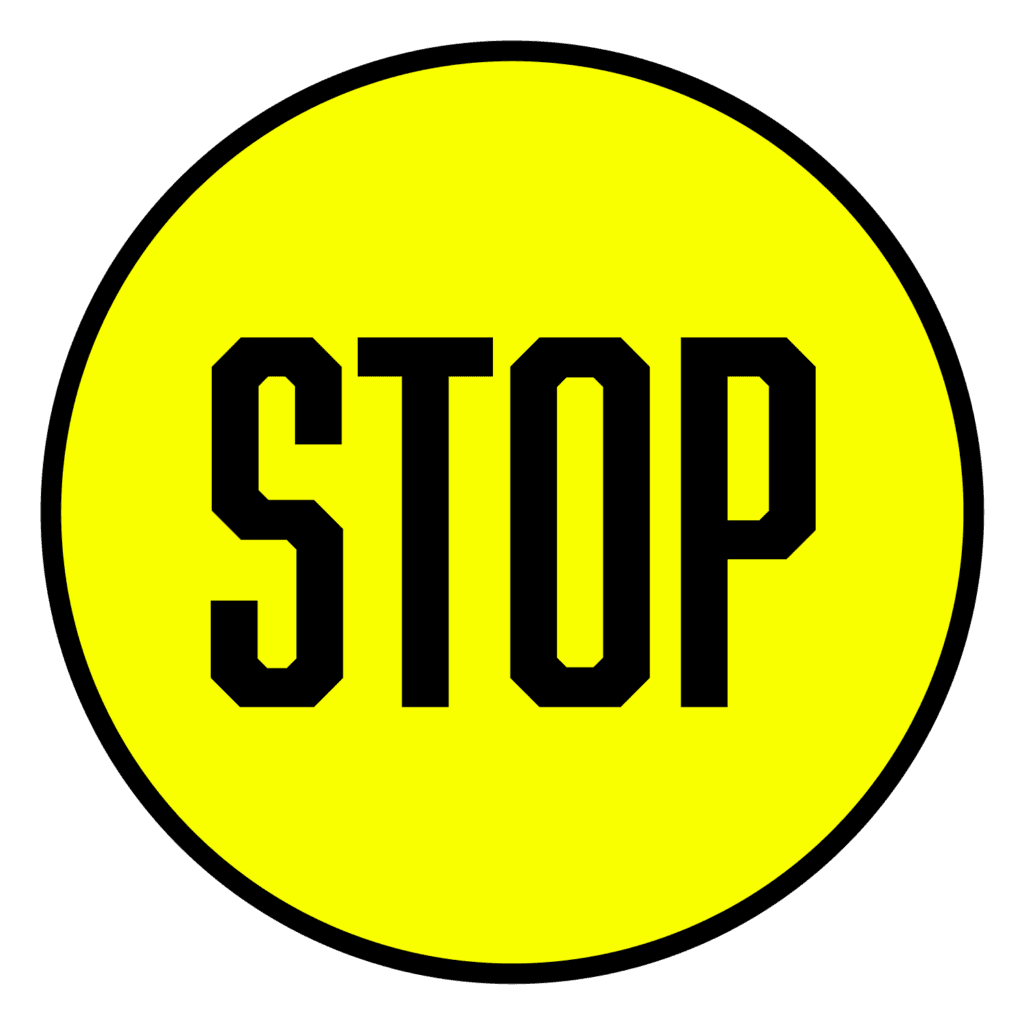 Free Printable Stop Sign that you can use as an educational resource to use at school with students.