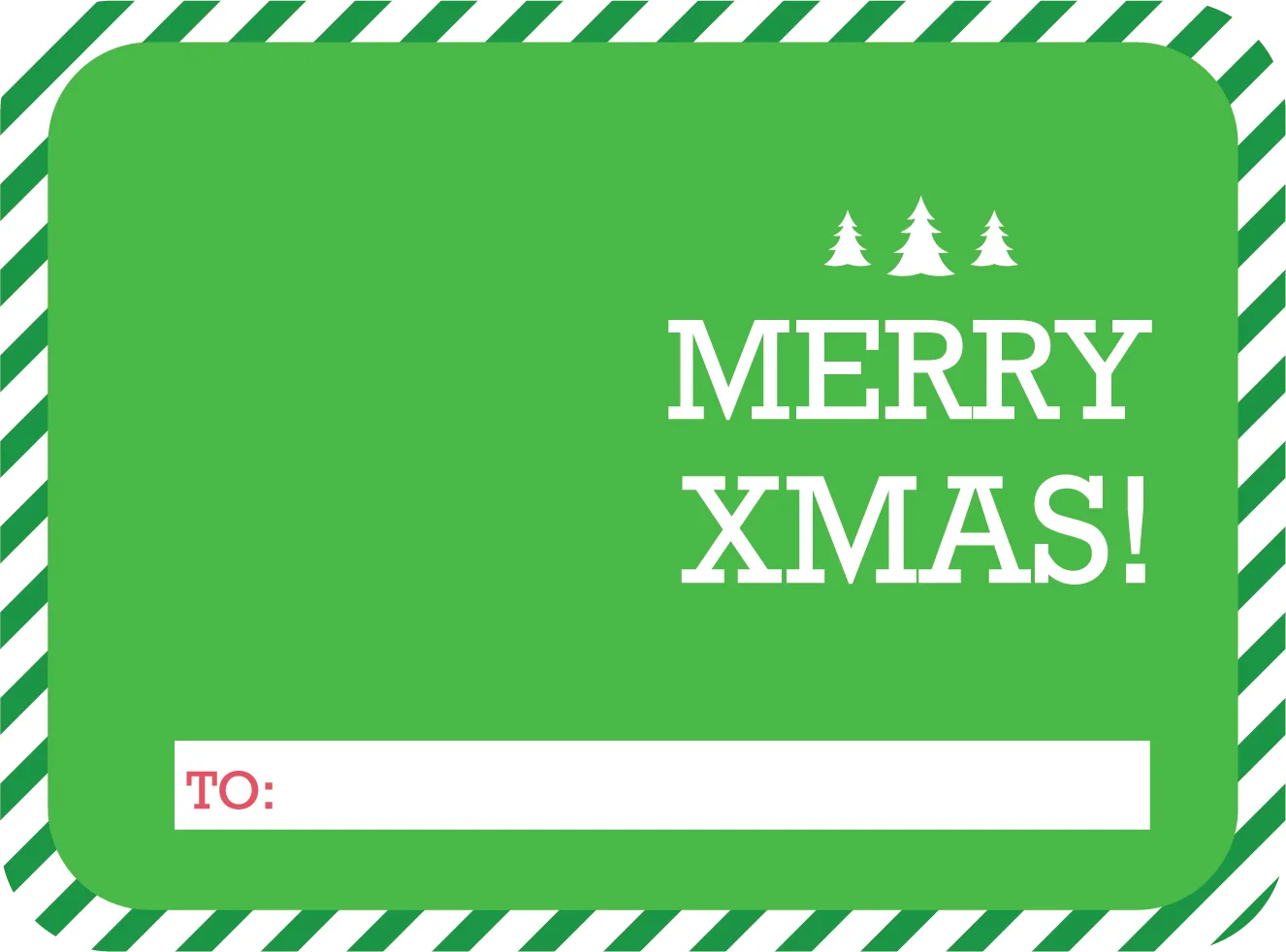 free Printable Christmas labels for presents